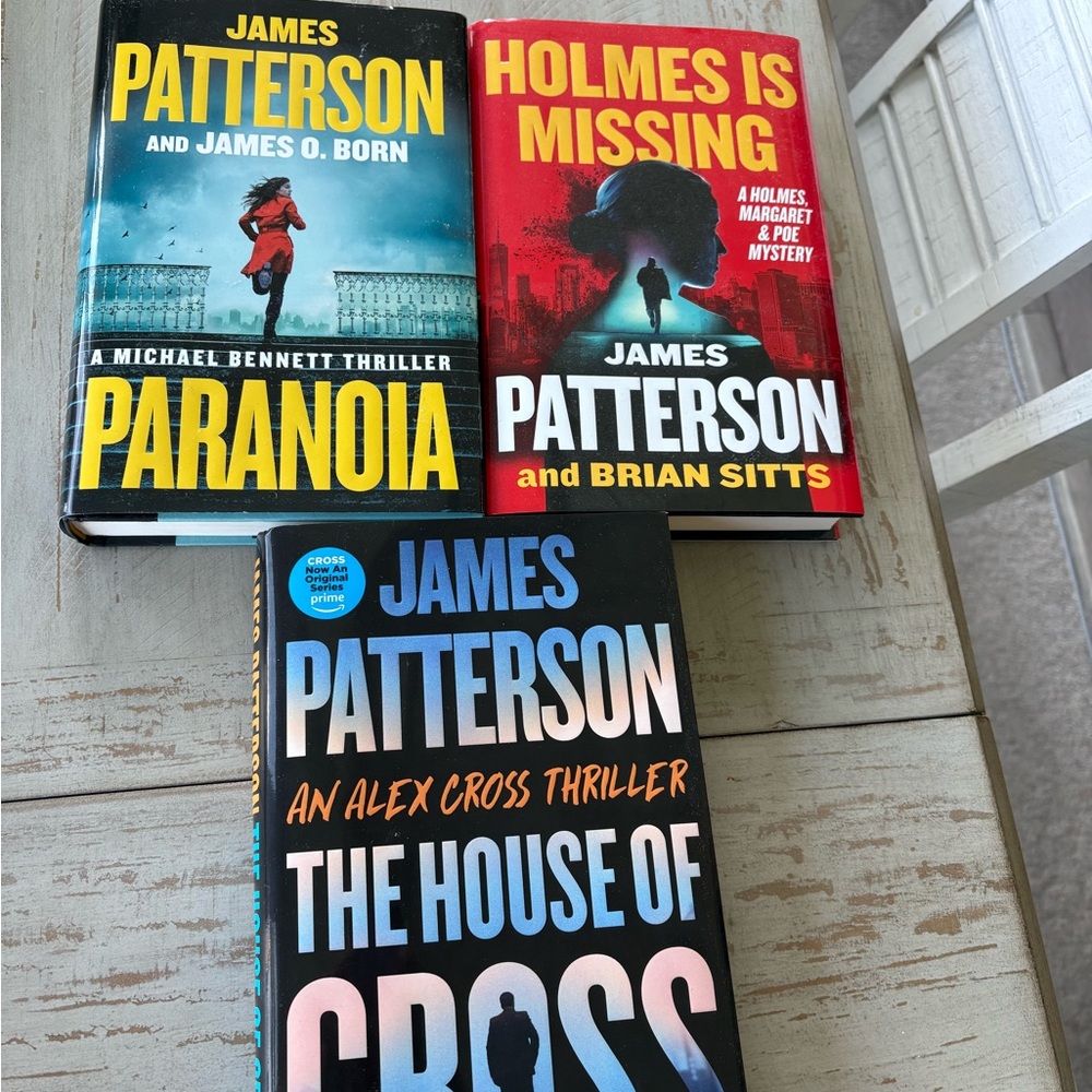 James Patterson Thriller Book Set